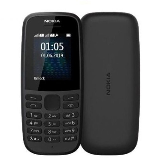 Telefono Nokia 105 1.45" Fm Dual Sim Negro