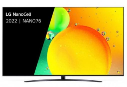 LG TELEVISOR 75NANO766QA 4K SMART TV NANOCELL G