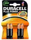 Pila Duracell AAA (lr03) Plus Power 4kp 4pilas