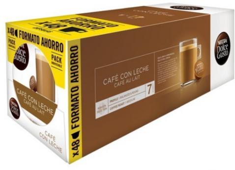 DOLCE GUSTO PACK3 CAFE-CON-LECHE-TRIPACK 16x3