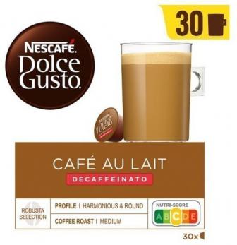 DOLCE GUSTO PACK30 CAFE LECHE DESCAFEINADO2518346