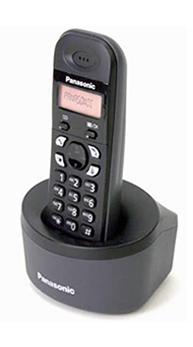 Telefono Panasonic KXTG1611SPH Basico Negro
