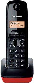 PANASONIC TELEFONO KXTG1611SPR BASICO ROJO