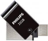 Pendrive Philips OTG 32gb Usb Microusb 2 En 1 2.0
