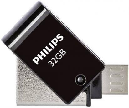 PHILIPS PENDRIVE OTG 32GB USB MICROUSB 2 EN 1 2.0