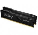 Memoria RAM Kingston FURY Beast 2 x 8GB/ DDR4/ 3200MHz/ 1.35V/ CL16/ DIMM