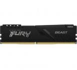 Memoria RAM Kingston FURY Beast 16GB/ DDR4/ 2666MHz/ 1.2V/ CL16/ DIMM