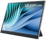 Monitor Portátil LG Gram +view 16MR70 16"/ WQXGA/ Negro y Plata