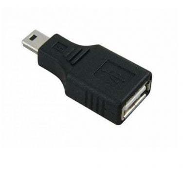 Adaptador 3GO AUSB-MINIUSB/ Mini USB Macho USB Hembra