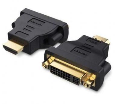 Adaptador HDMI Vention ECCB0/ HDMI Macho DVI (24+5) Hembra