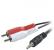 Cable Estéreo 3GO CA101/ Jack 3.5 Macho 2x RCA Macho/ 2m