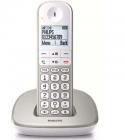 Teléfono Inalámbrico Philips XL4901S/23/ Plata y Blanco