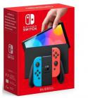 Nintendo Switch Versión OLED Azul Neón/Rojo Neón/ Incluye Base/ 2 Mandos Joy-Con