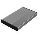 Caja Externa para Disco Duro de 2.5" 3GO HDD25GY21/ USB 2.0/ Sin Tornillos