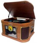 Tocadiscos Sunstech PXRC52CD/ Bluetooth/ Radio FM/ Cassette/ Conversor a MP3