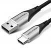 Cable USB Tipo-C Vention CODHD/ USB Tipo-C Macho - USB Macho/ 50cm/ Gris