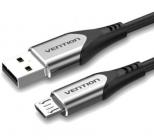 Cable USB 2.0 Vention COAHF/ USB Macho - MicroUSB Macho/ 1m/ Gris