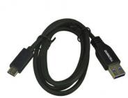 Cable USB 3.0 Tipo-C Duracell USB5031A/ USB Tipo-C Macho - USB Macho/ 1m/ Negro