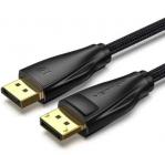 Cable DisplayPort 1.4 8K Vention HCCBI/ DisplayPort Macho - DisplayPort Macho/ 3m/ Negro