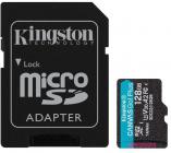 Tarjeta de memoria Micro SD KINGSTON 128GB MICROSD CANVAS GO PLUS + AD