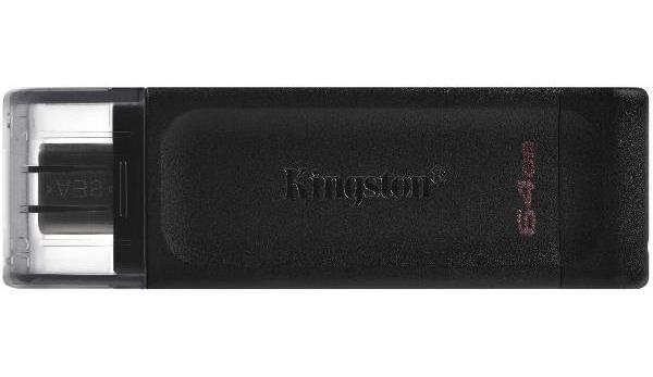 Memoria USB 64 GB KINGSTON 64GB USB-C 3.2 GEN1 DT70