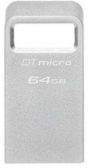 Memoria USB 64 GB KINGSTON 64GB DTMICRO 200MB/S METAL USB 3.2