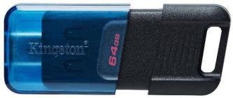 Memoria USB 64 GB KINGSTON 64GB USBC 3.2 GEN1 DATATRAVELER 80M