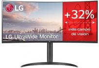 Monitor de 23 a 36 pulgadas LG MONITOR 34 QHD HDMI DP RJ45 CURVO