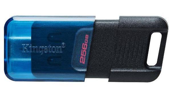 Memoria USB 256 GB KINGSTON 256G USBC 3.2 GEN 1 DTTRAVELER 80M
